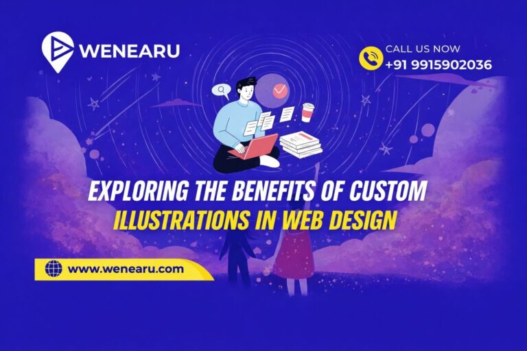 Exploring the Benefits of Custom Illustrations in Web Design