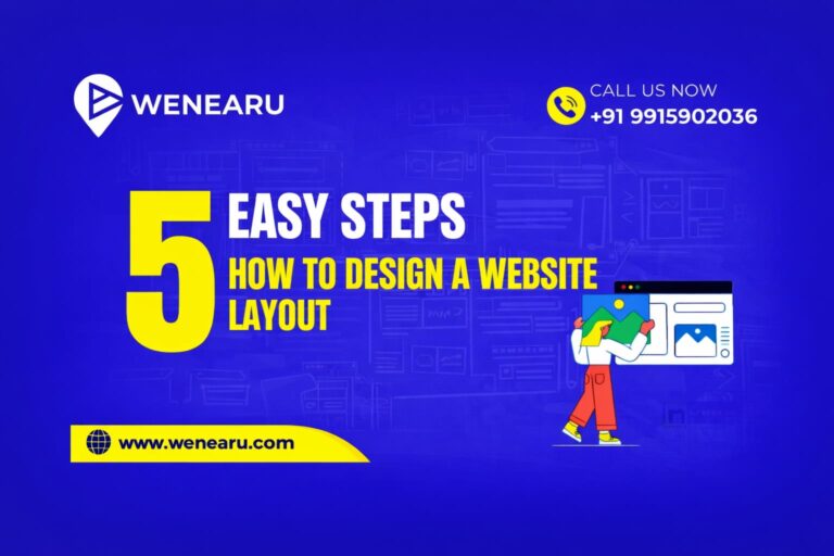 5 Easy Steps : How To Design A Website Layout